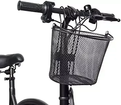 Jetson Front Bicycle Basket| Iron Basket| Jetson Bolt Compatible | Jetson Bolt Professional Compatible | Jetson LX10 Suitable | Jetson AxleCompatible | Jetson J5 Compatible | Jetson J8 Appropriate