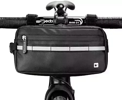 Rhinowalk Bike Bag Waterproof Bike Handlebar Bag,Bike Basket Bicycle Front Bag Shoulder Bag Waist Bag for Sport Bicycle Professional Cycling Accessories